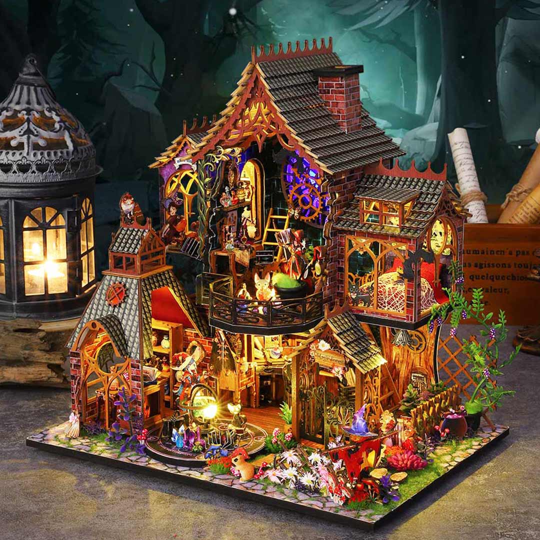 Magic Spirit Diy Miniature Dollhouse Kit – Fifijoy