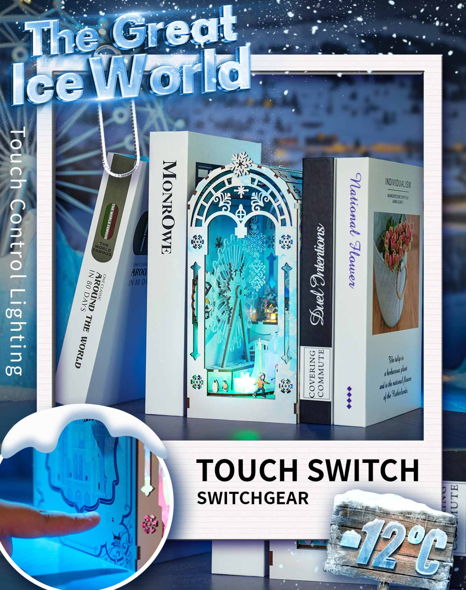 The Great Ice World DIY Book Nook Kit