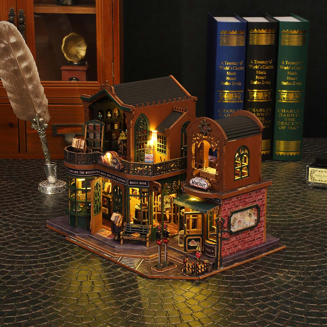 Twilight Book City DIY Miniature House