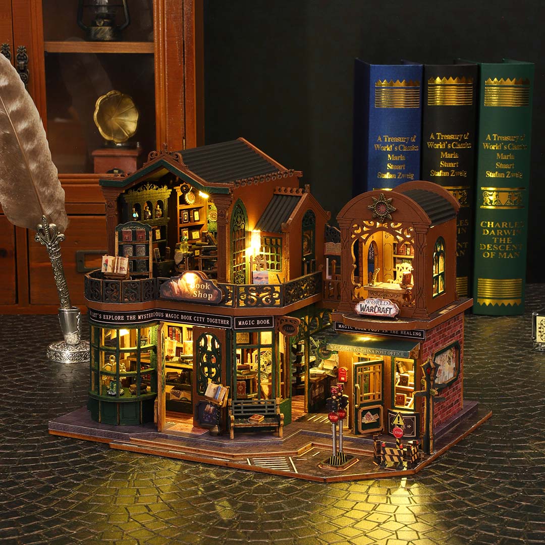 Twilight Book City DIY Miniature House