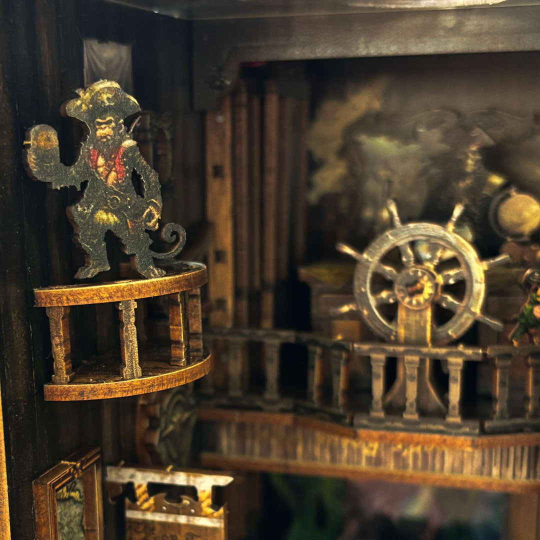 New World Ghost Ship DIY Book Nook Kit