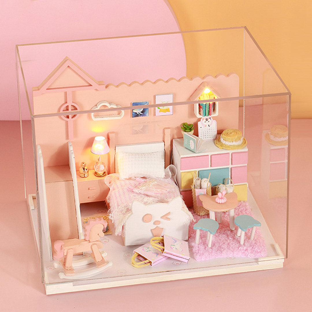 Adorable Baby Nursery Series DIY Miniature Dollhouse