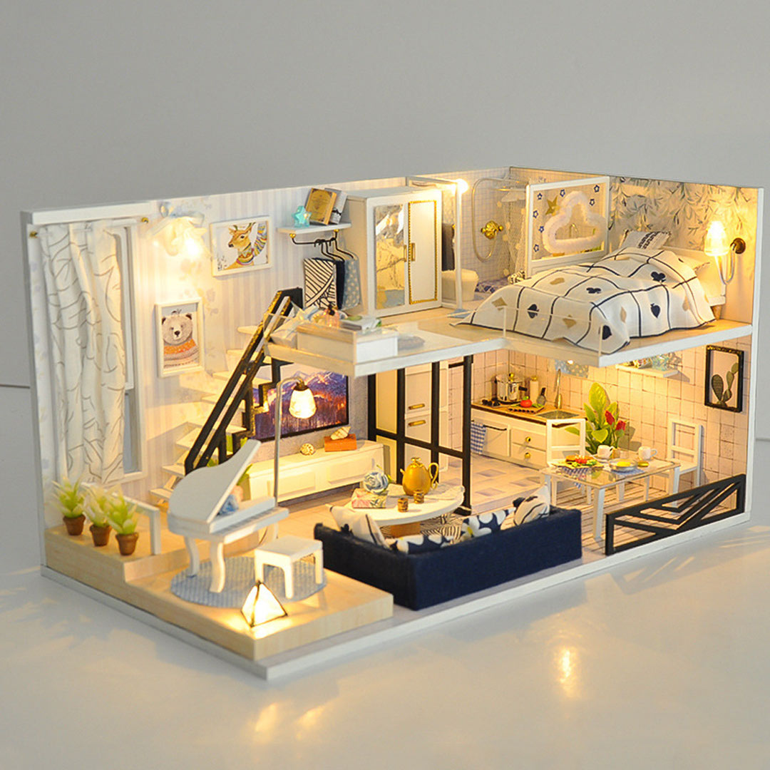 Time Loft DIY Miniature Dollhouse Kit – Fifijoy