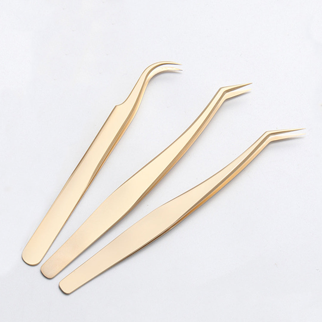 3PCS Precision Tweezers Set, For DIY Book Nook Kit, DIY House Kit, Craft, etc