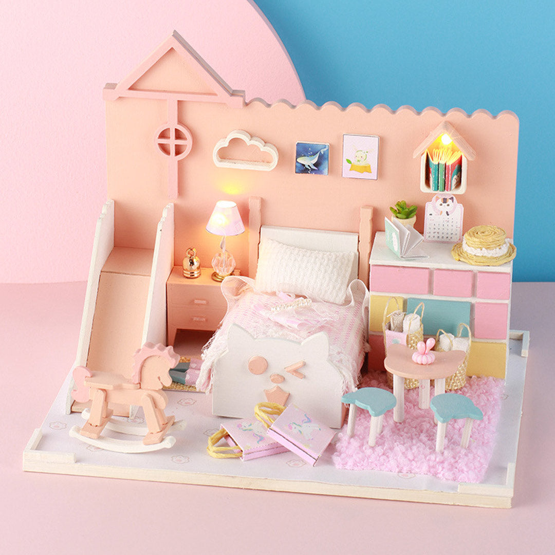 Adorable Baby Nursery Series DIY Miniature Dollhouse