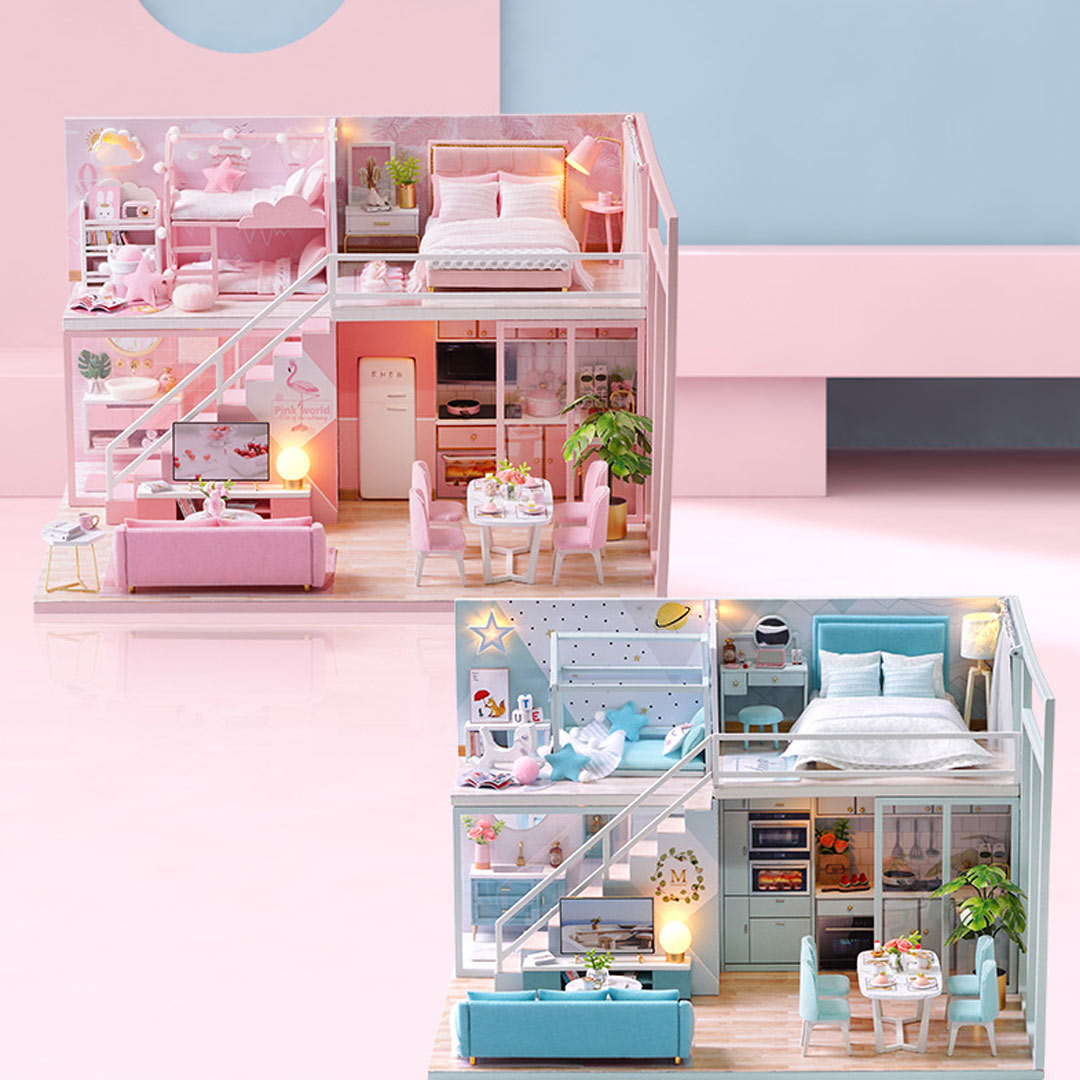 Poetic Life House DIY Dollhouse Miniature Kit