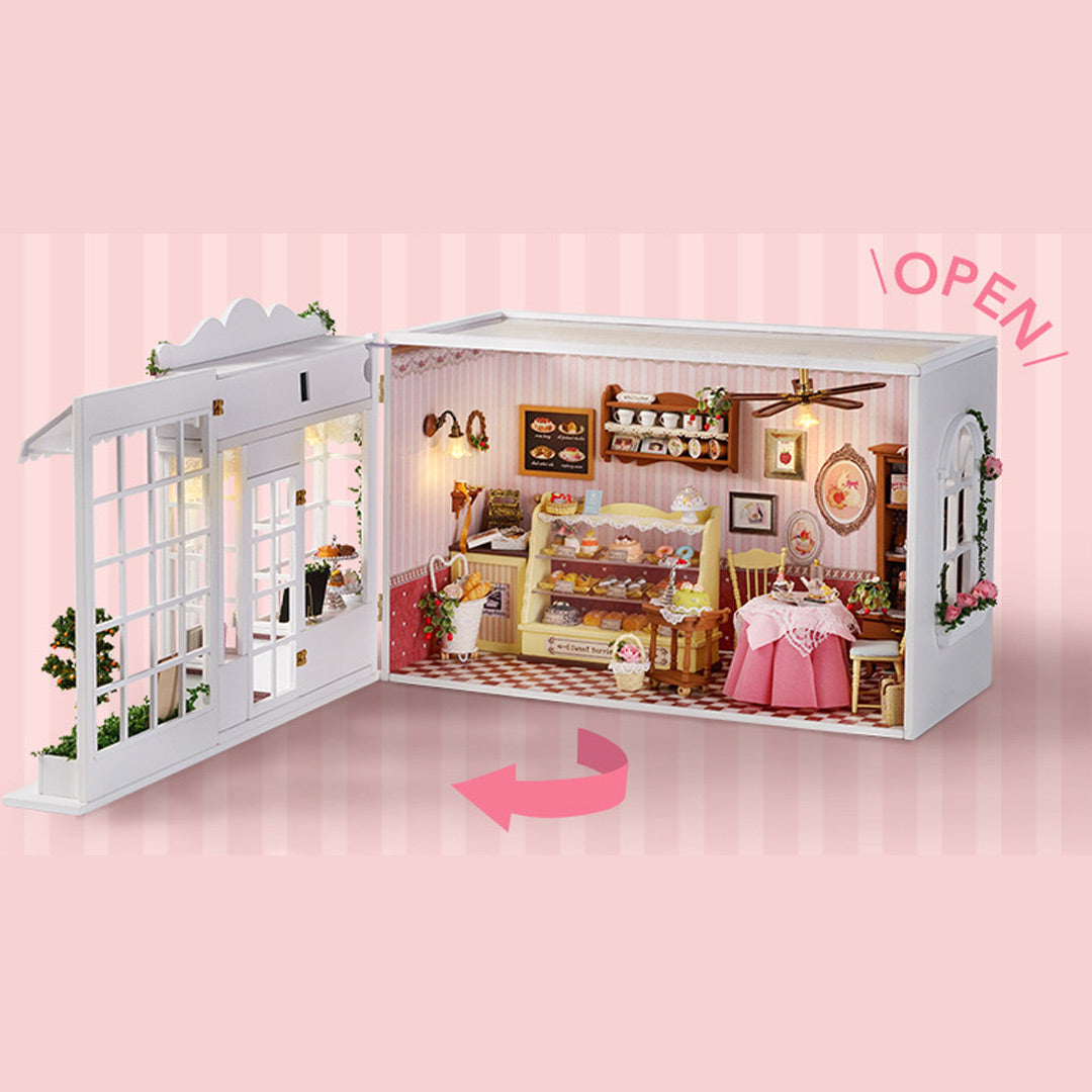 Sweet Berries Time DIY Wooden Dollhouse Kit