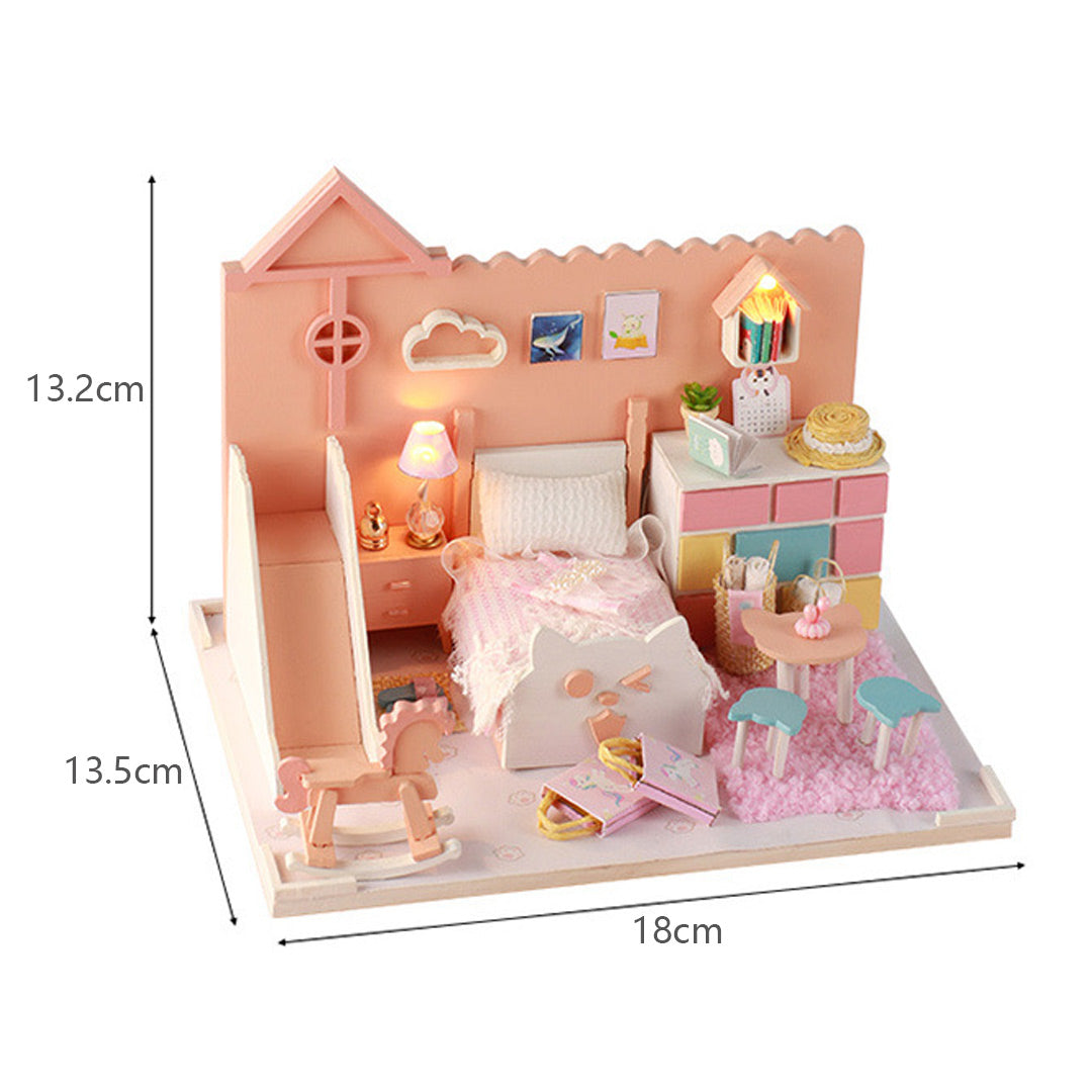 Adorable Baby Nursery Series DIY Miniature Dollhouse