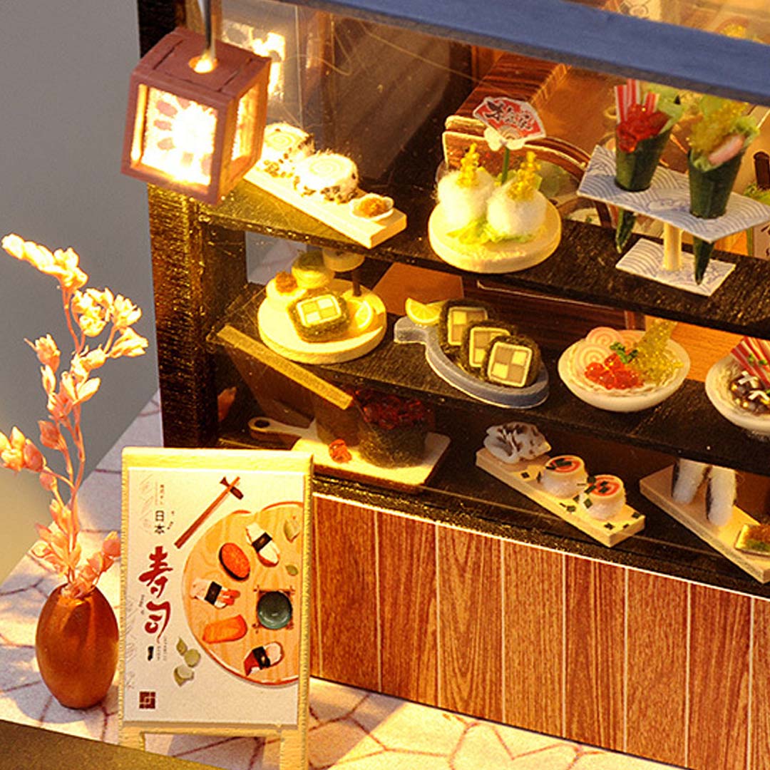 Sushi Shop DIY Miniature Dollhouse