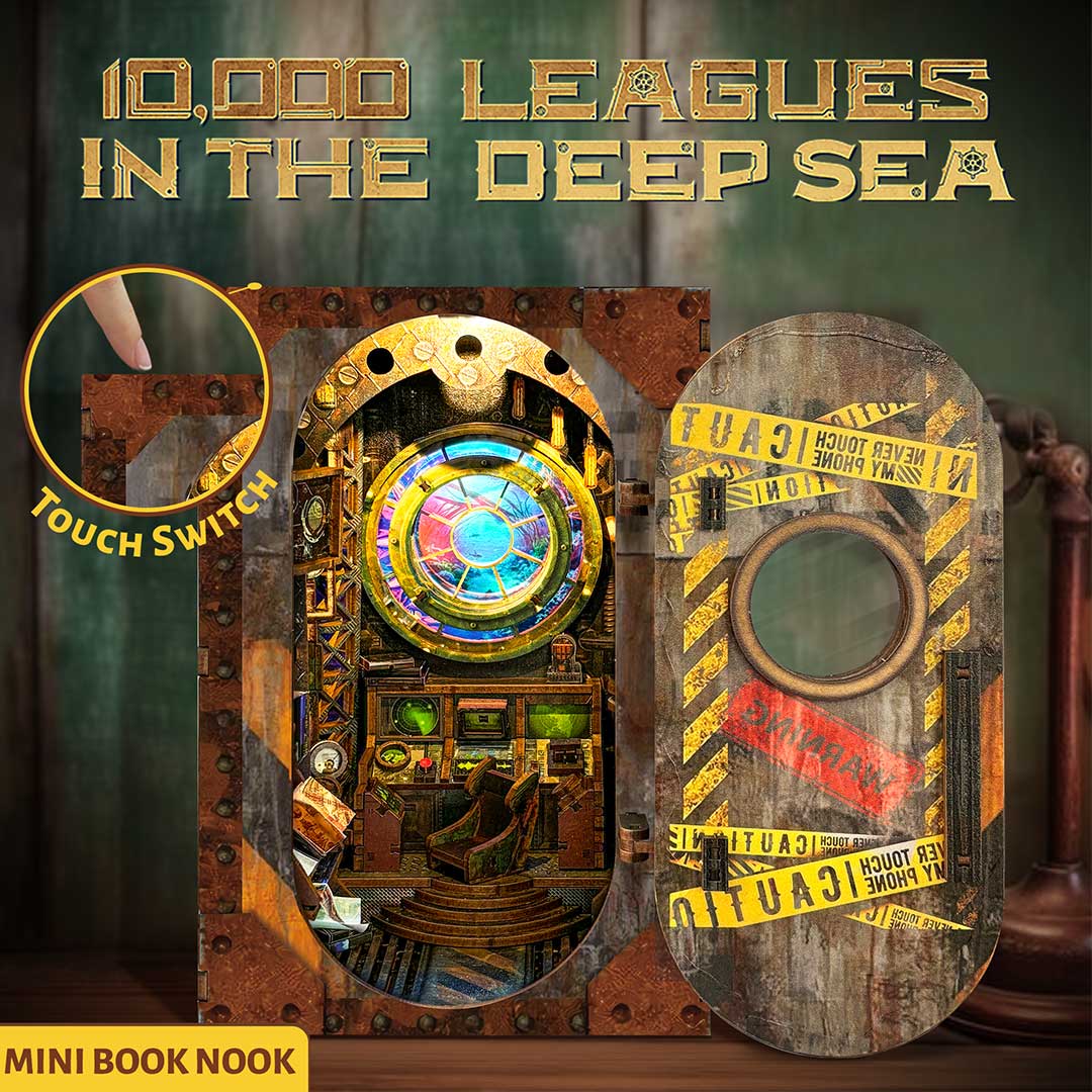 10,000 Leagues in the Deep Sea DIY Book Nook Kit