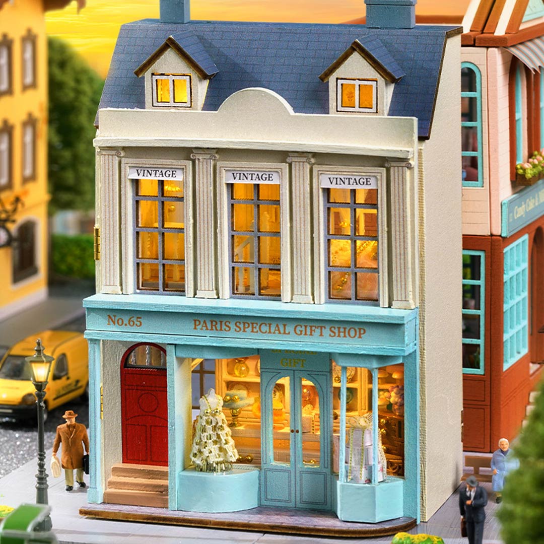 Romantic Castle DIY Miniature House Kit – Fifijoy