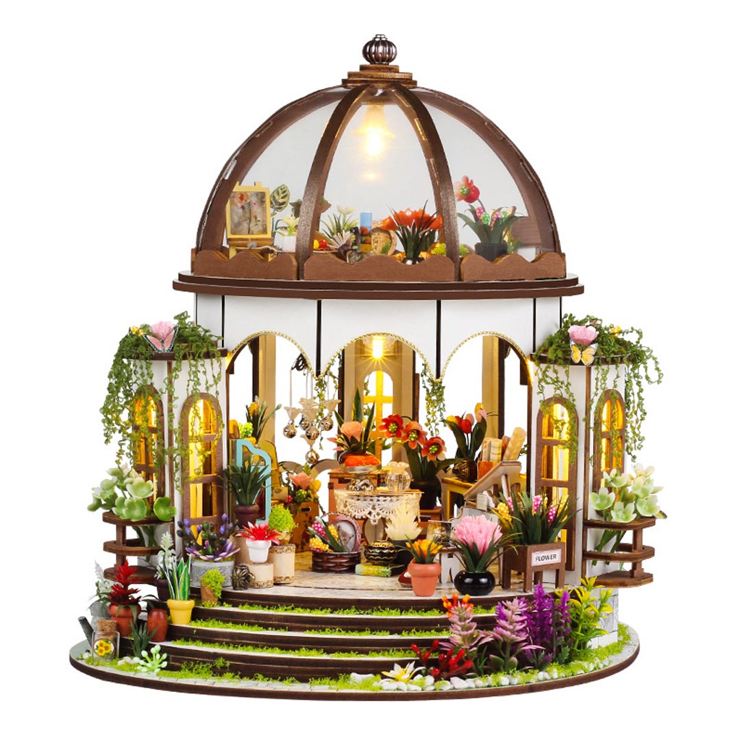 Hanging Garden DIY Miniature Dollhouse Kit