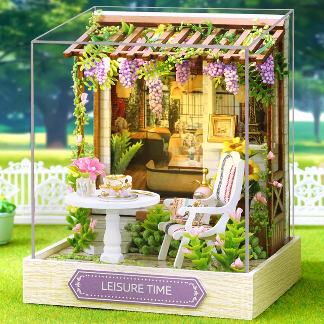 Leisure Time DIY Miniature Dollhouse Kit – Fifijoy