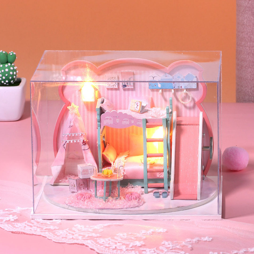 Adorable Baby Nursery Series DIY Miniature Dollhouse