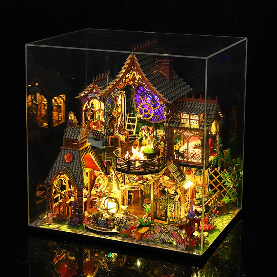 Magic Spirit DIY Miniature Dollhouse Kit