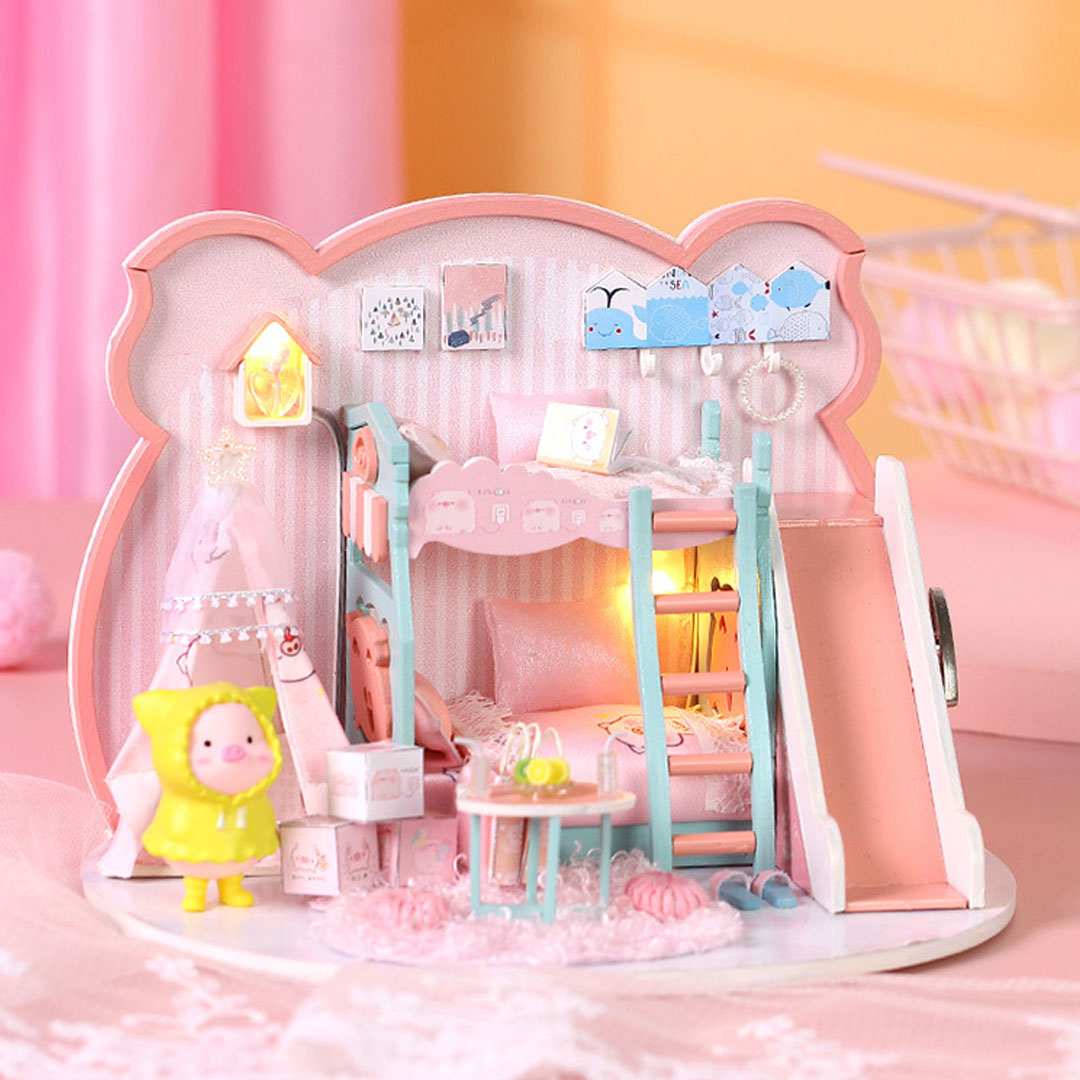 Adorable Baby Nursery Series DIY Miniature Dollhouse