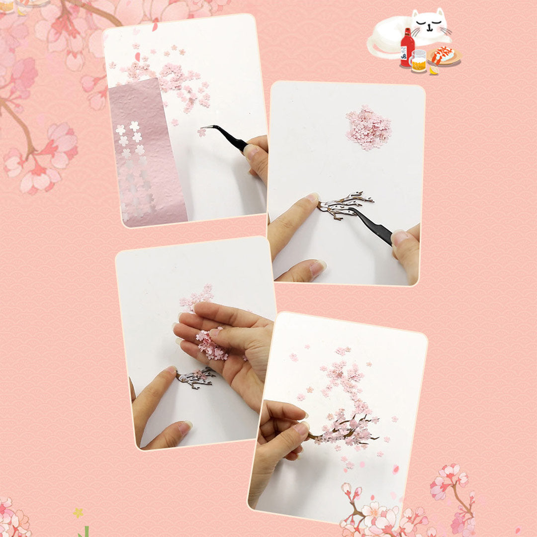 Sakura Holiday DIY Book Nook Kit