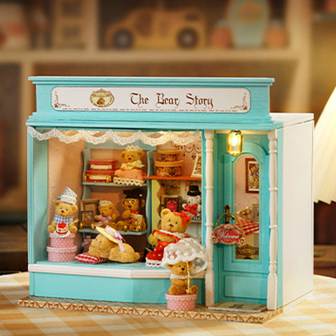 The Sweet House DIY Wooden Dollhouse Kit