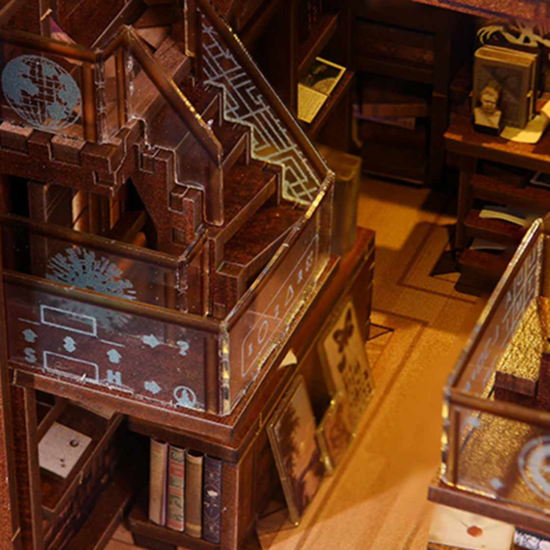 Beyond Library DIY Wooden Book Nook Shelf Insert