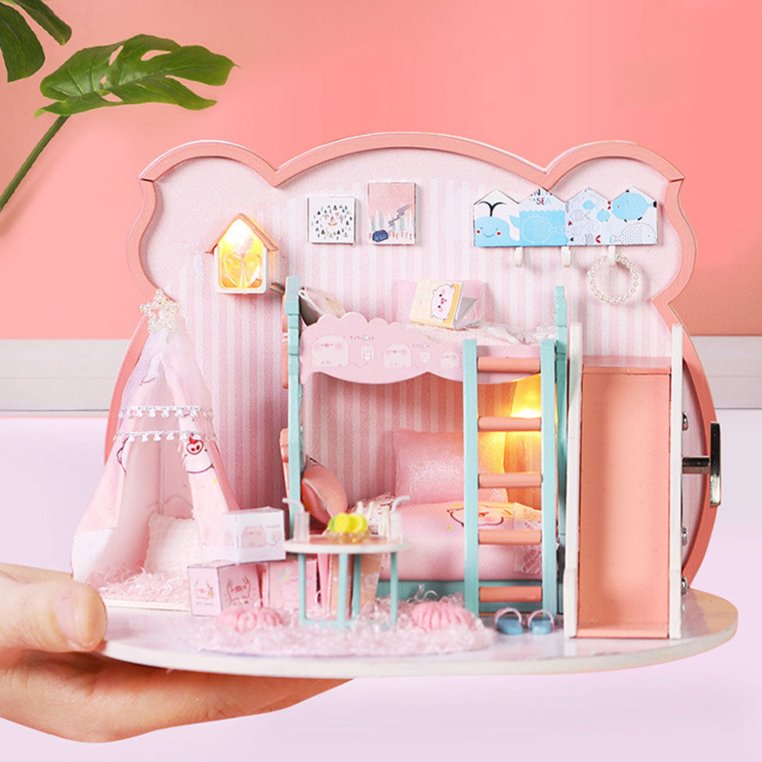 Adorable Baby Nursery Series DIY Miniature Dollhouse