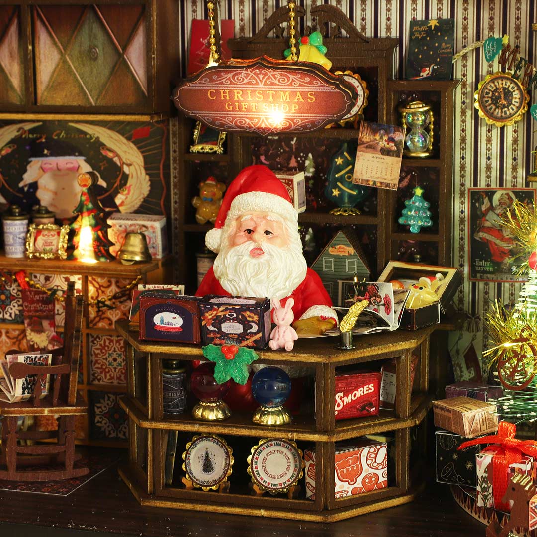 Christmas Wonderland DIY Miniature Dollhouse Kit