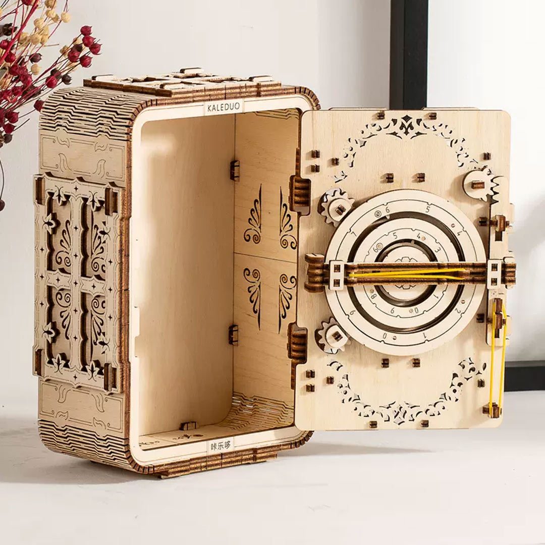 Cipher Box Wooden 3D Puzzles