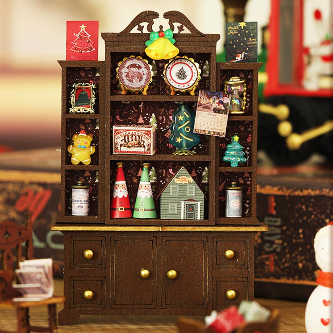 Christmas Wonderland DIY Miniature Dollhouse Kit