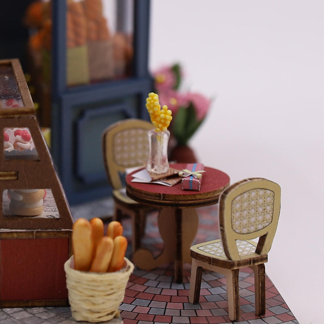 French Bakery DIY Miniature House Kit