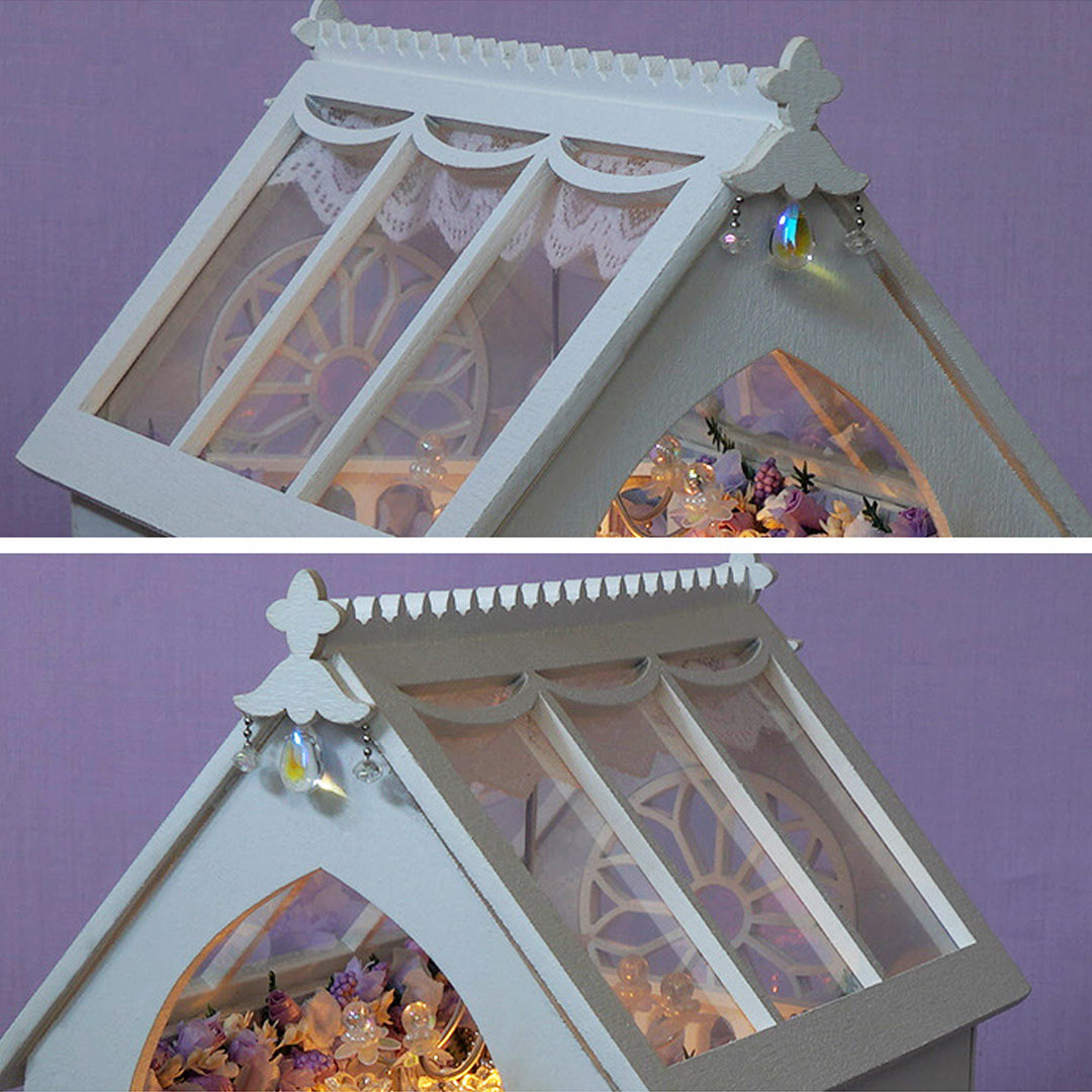 Romantic Wedding DIY Book Nook Shelf Insert