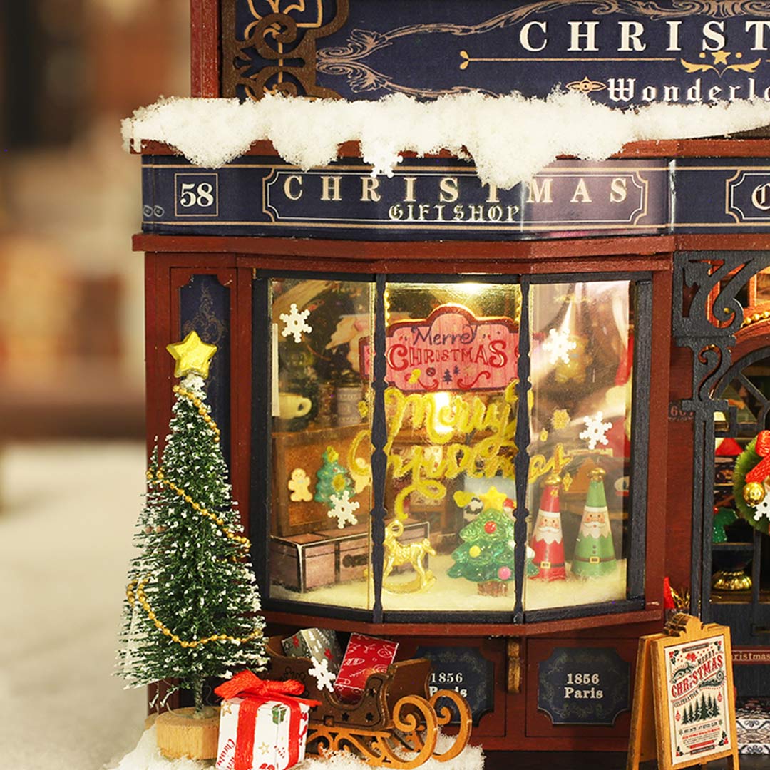 Christmas Wonderland DIY Miniature Dollhouse Kit