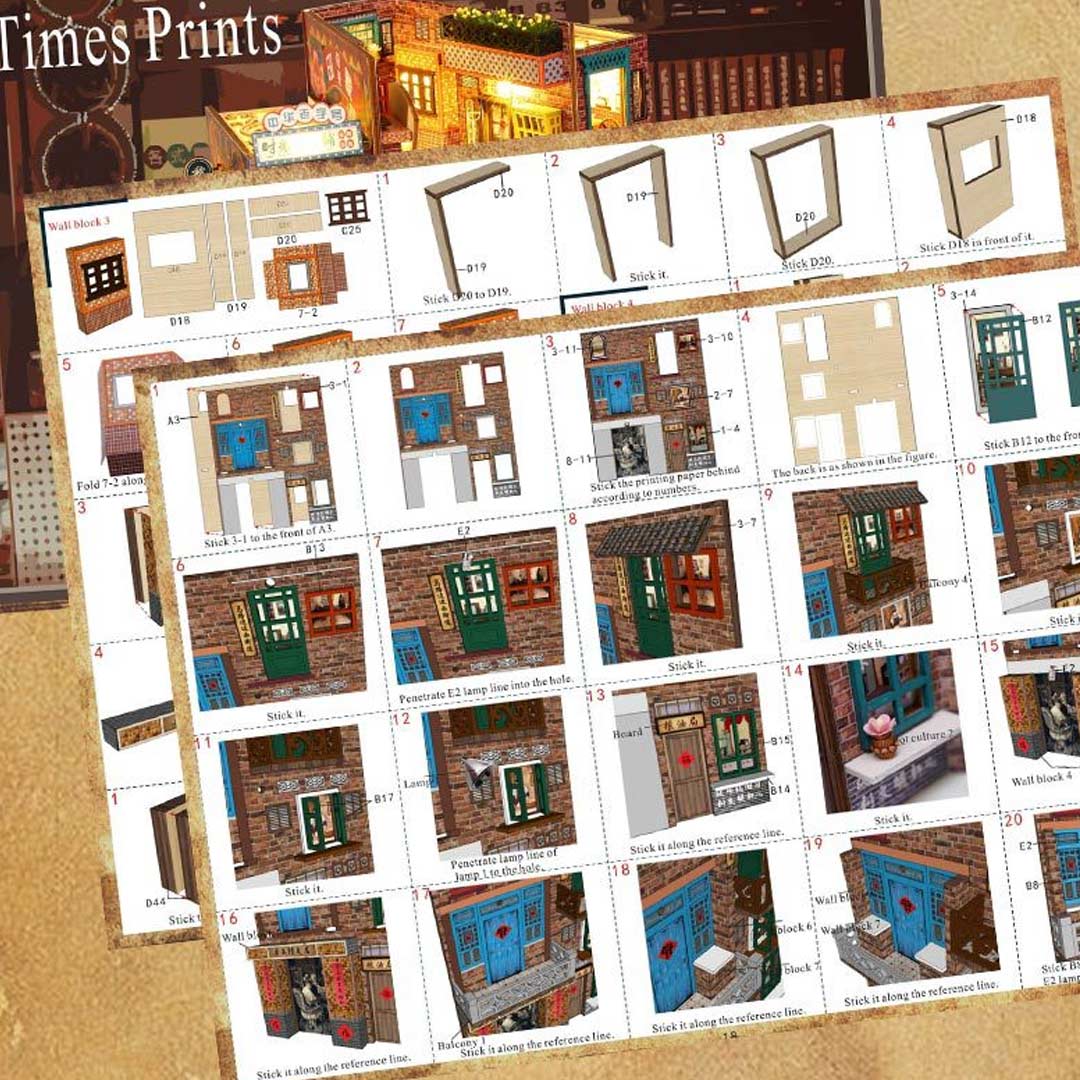 The Imprint Of The Times DIY Miniature House Kit