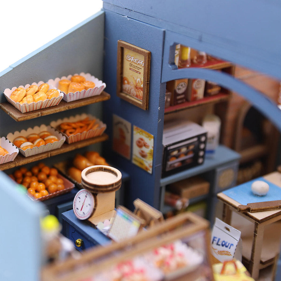 French Bakery DIY Miniature House Kit