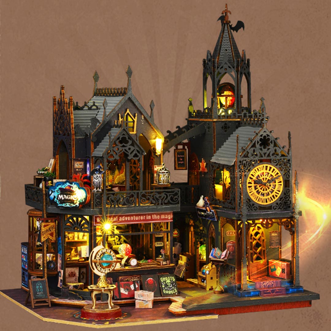 Holo Magic City Ⅱ DIY Miniature Dollhouse Kit