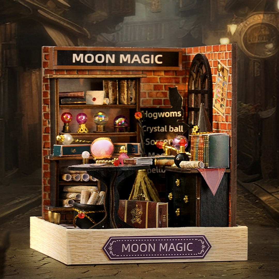 Moon Magic DIY Miniature Dollhouse Kit