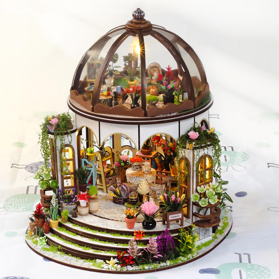 Hanging Garden DIY Miniature Dollhouse Kit