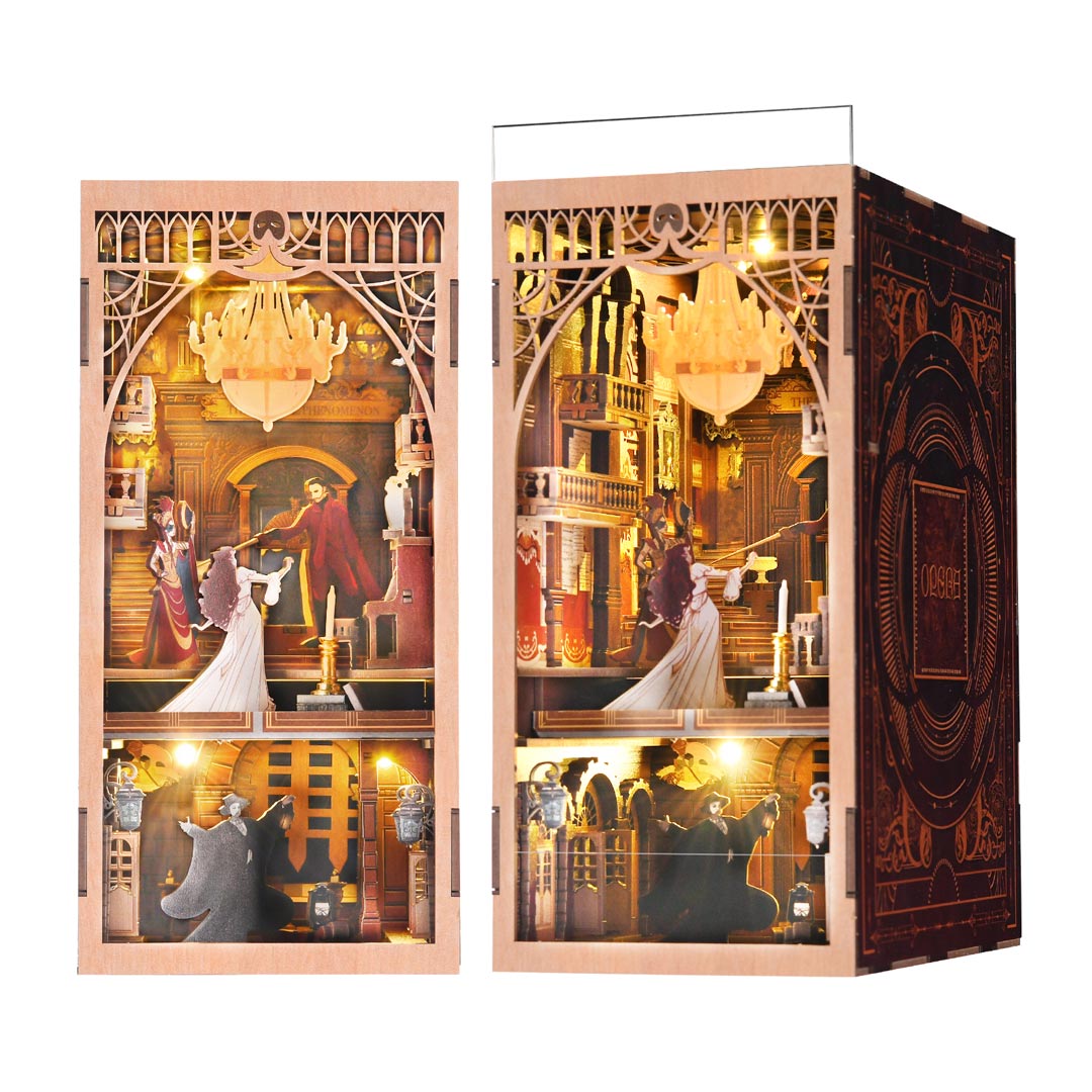 Phantom of The Opera DIY Wooden Book Nook Kit