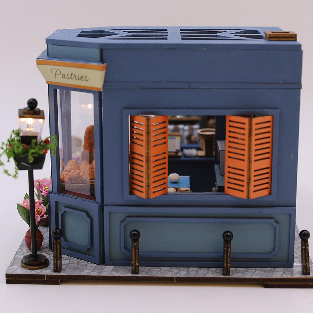 French Bakery DIY Miniature House Kit