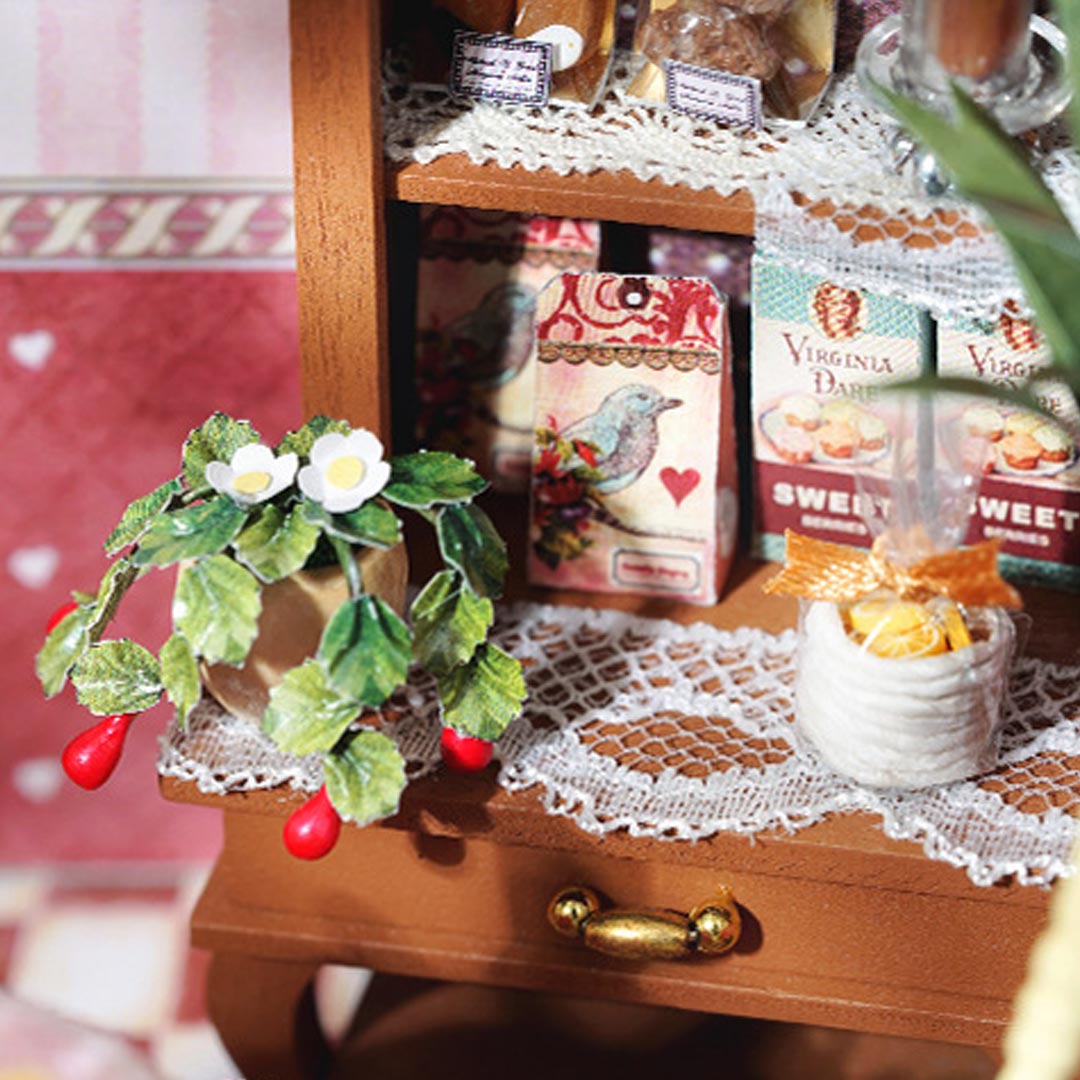 Sweet Berries Time DIY Wooden Dollhouse Kit