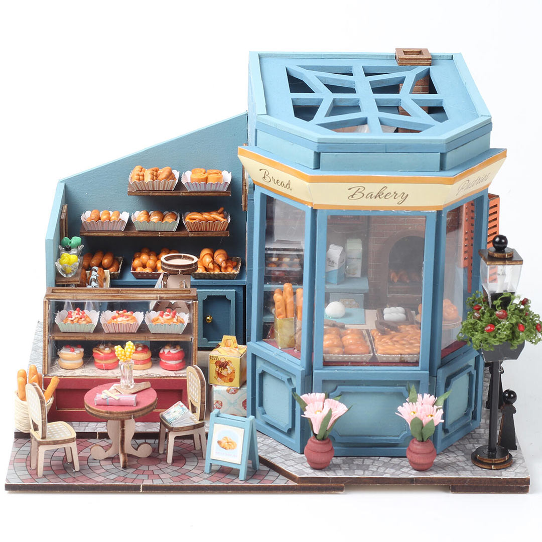 French Bakery DIY Miniature House Kit