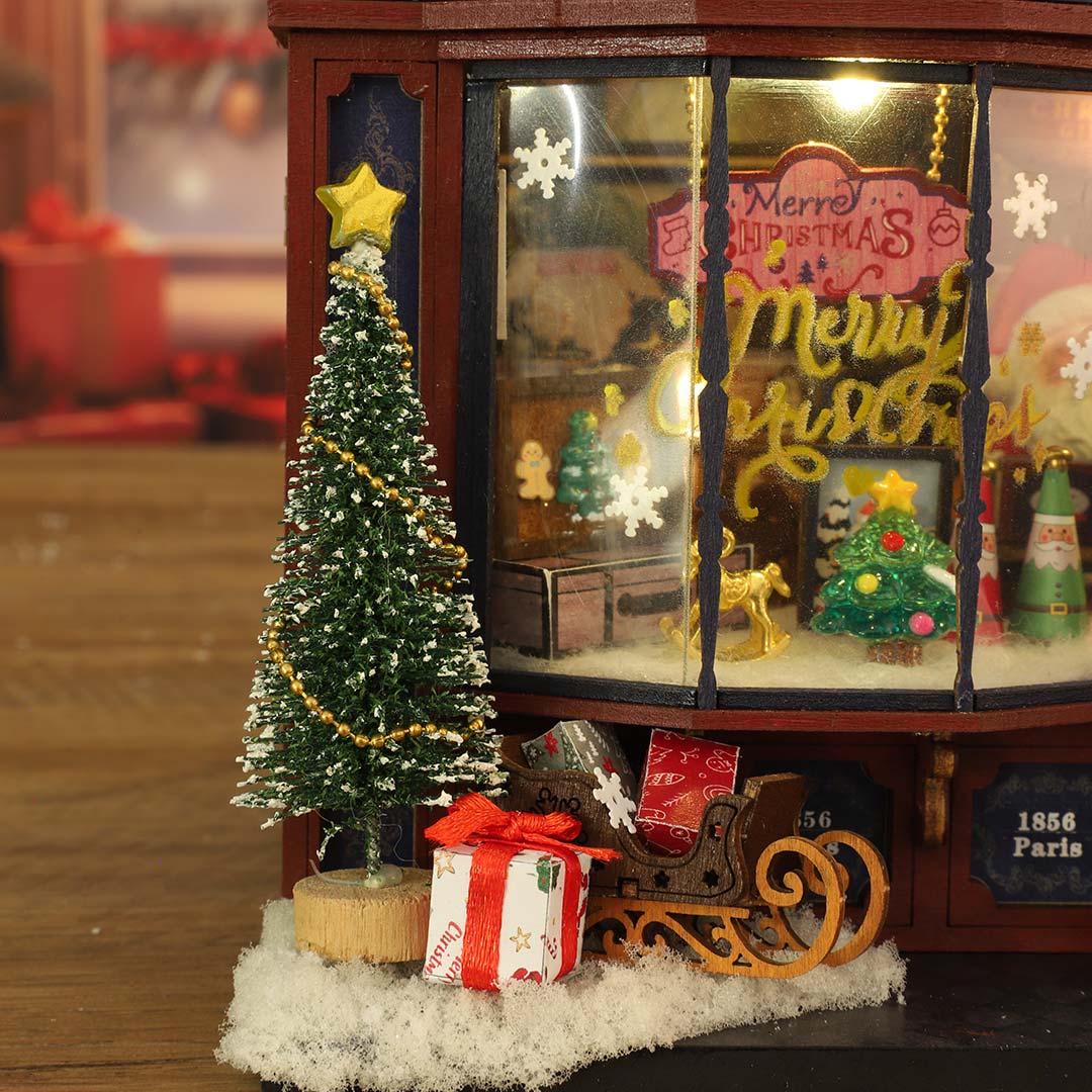 Christmas Wonderland DIY Miniature Dollhouse Kit