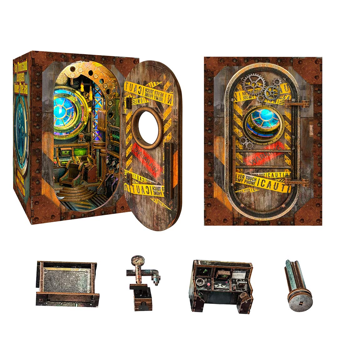 10,000 Leagues in the Deep Sea DIY Book Nook Kit