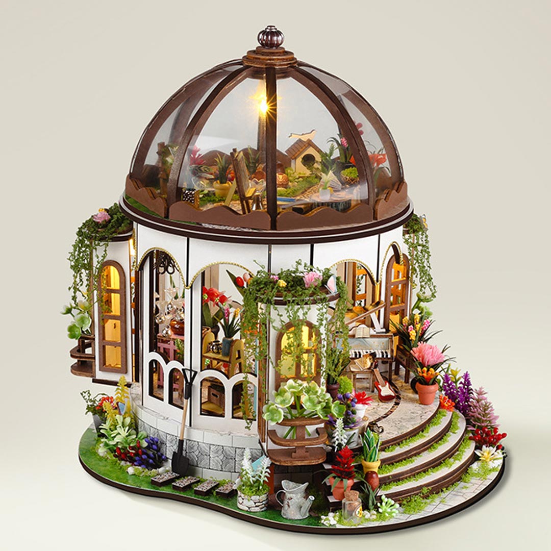 Hanging Garden DIY Miniature Dollhouse Kit