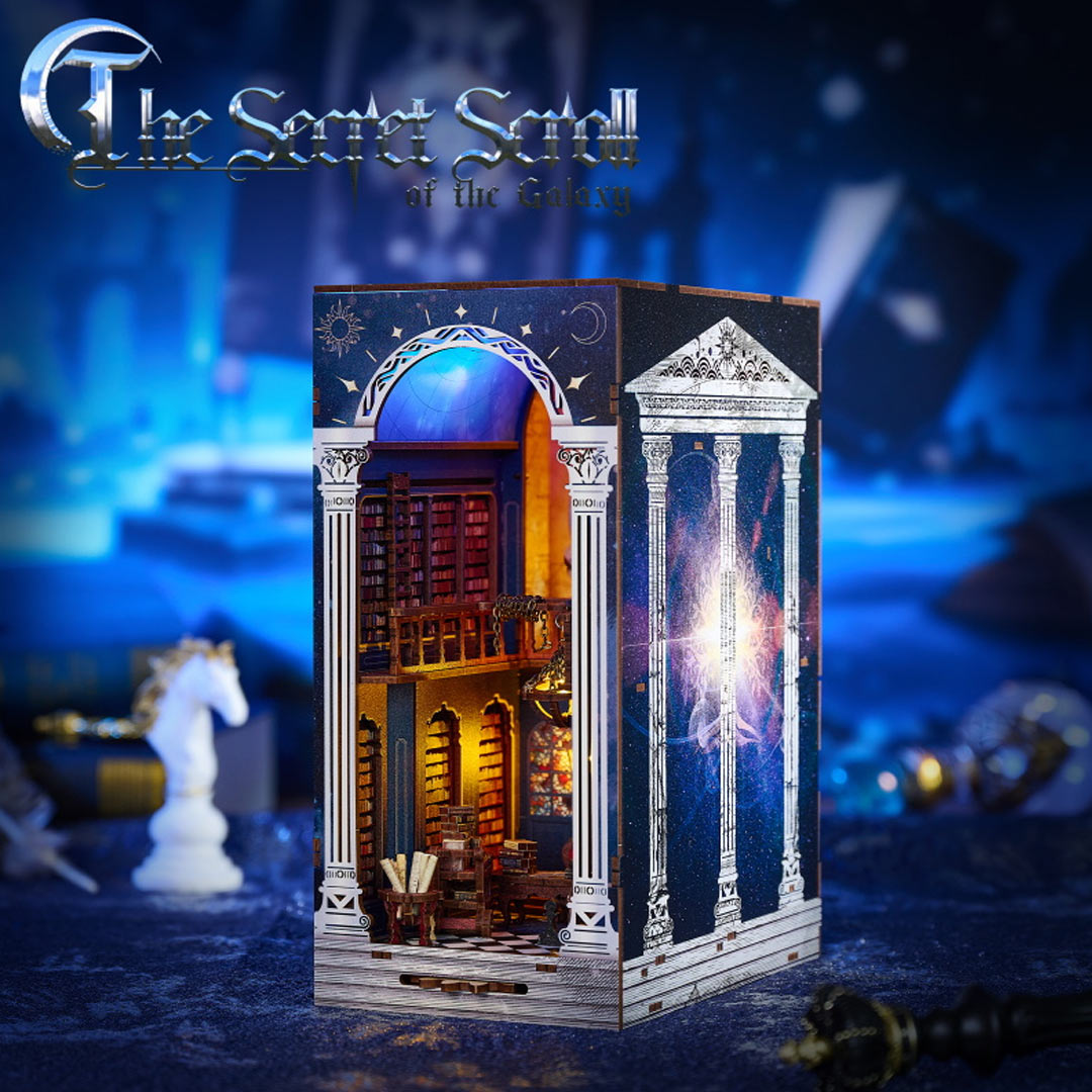 The Secret Scroll of the Galaxy DIY Book Nook Kit