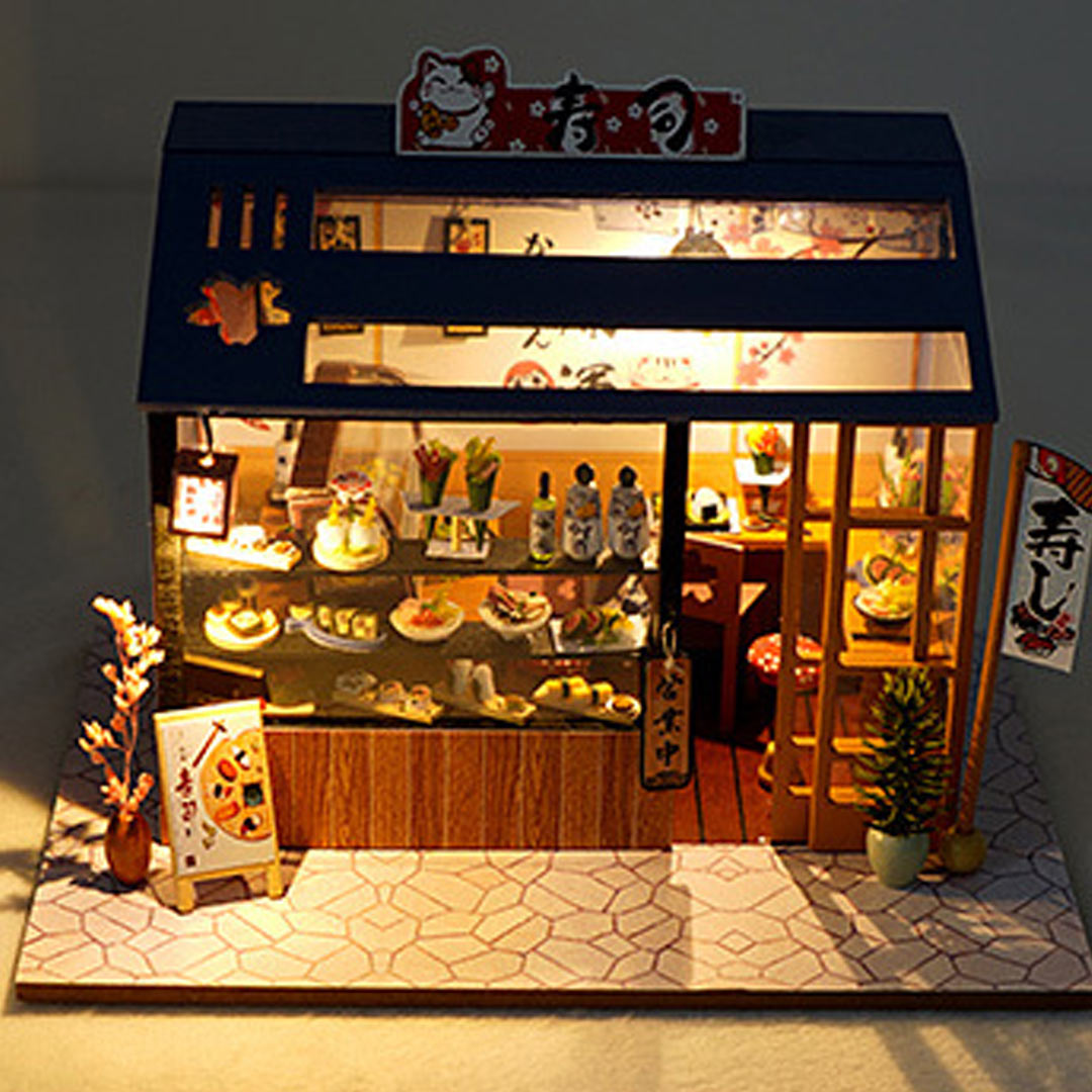 Sushi Shop DIY Miniature Dollhouse