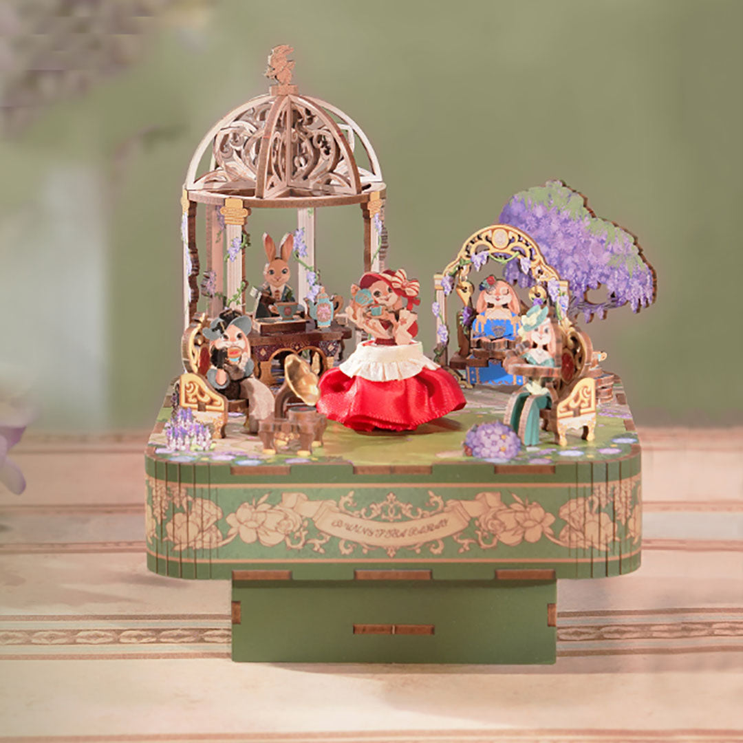 Flower Waltz DIY Puzzle Music Box