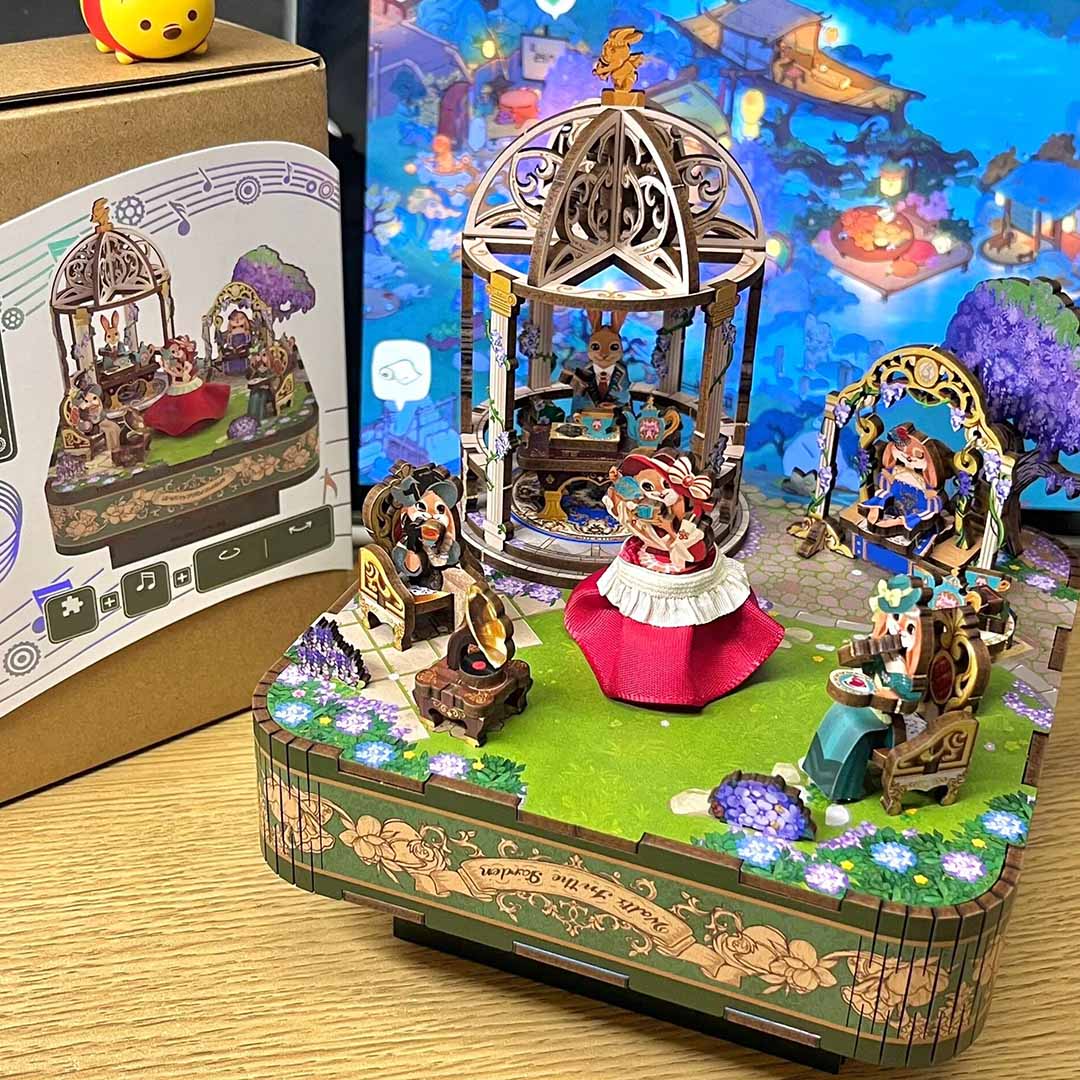 Flower Waltz DIY Puzzle Music Box