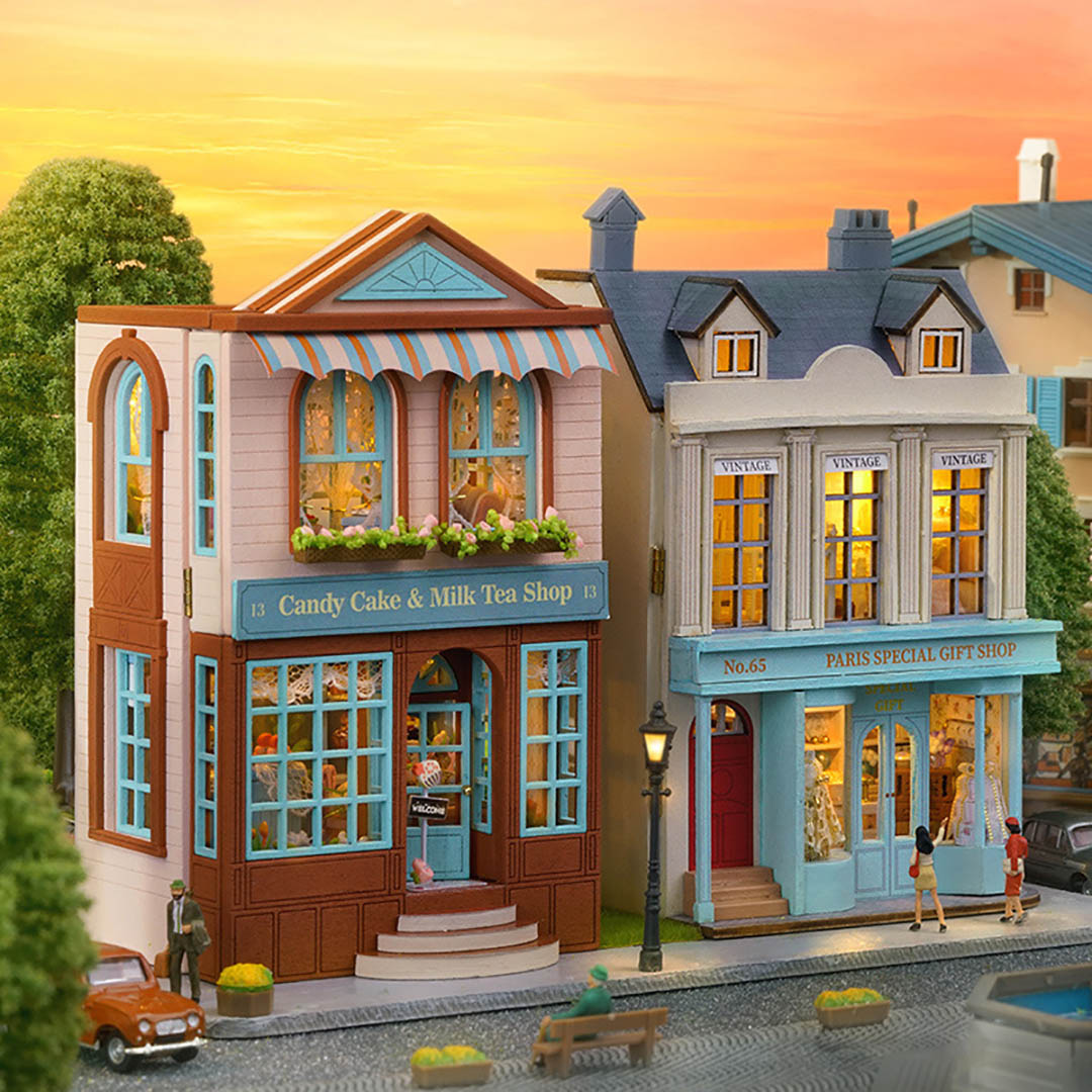 Romantic Castle DIY Miniature House Kit