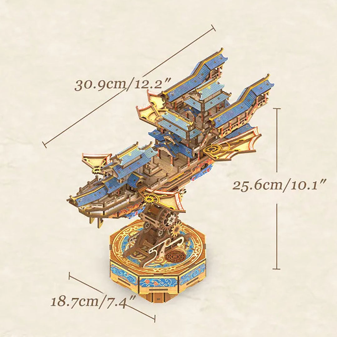 Wind Voyager 3D Wooden Puzzle