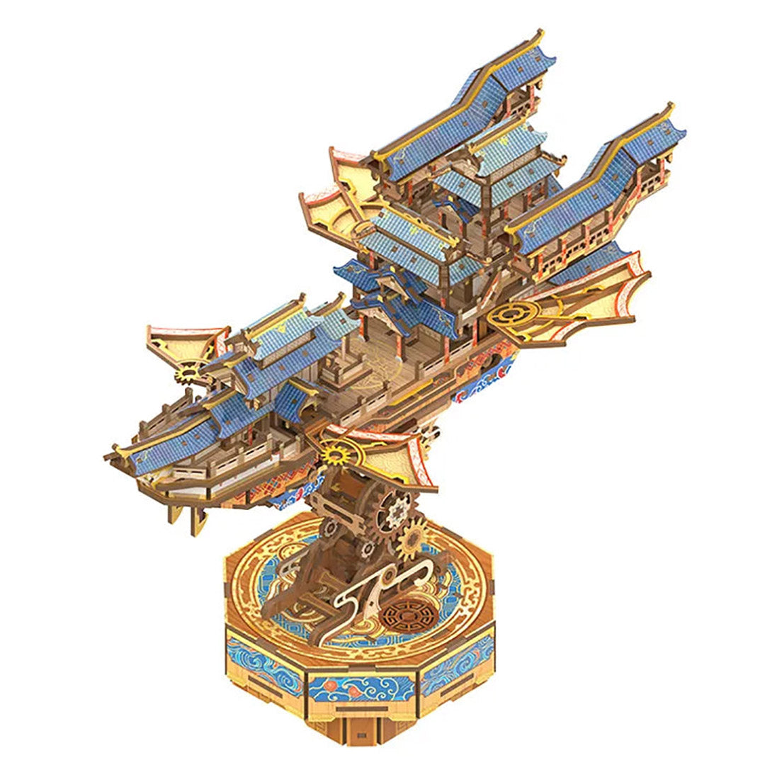 Wind Voyager 3D Wooden Puzzle