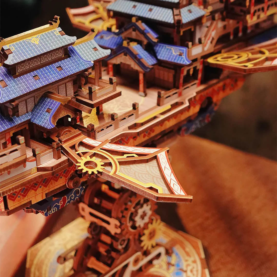 Wind Voyager 3D Wooden Puzzle